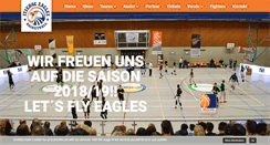 Desktop Screenshot of eagles-basketball.de
